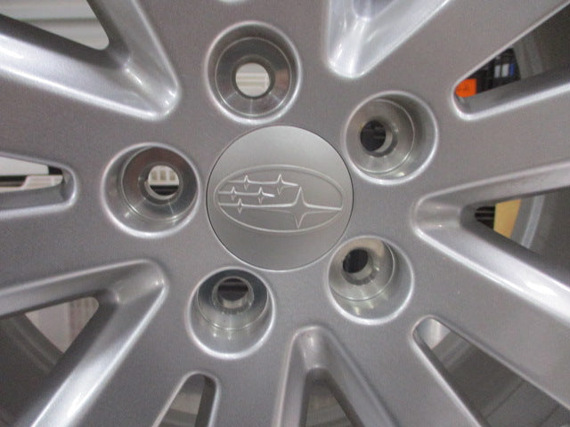 Subaru Forester Genuine Single Silver Alloy Wheel + Center Cap 17X7J Used Part VGC