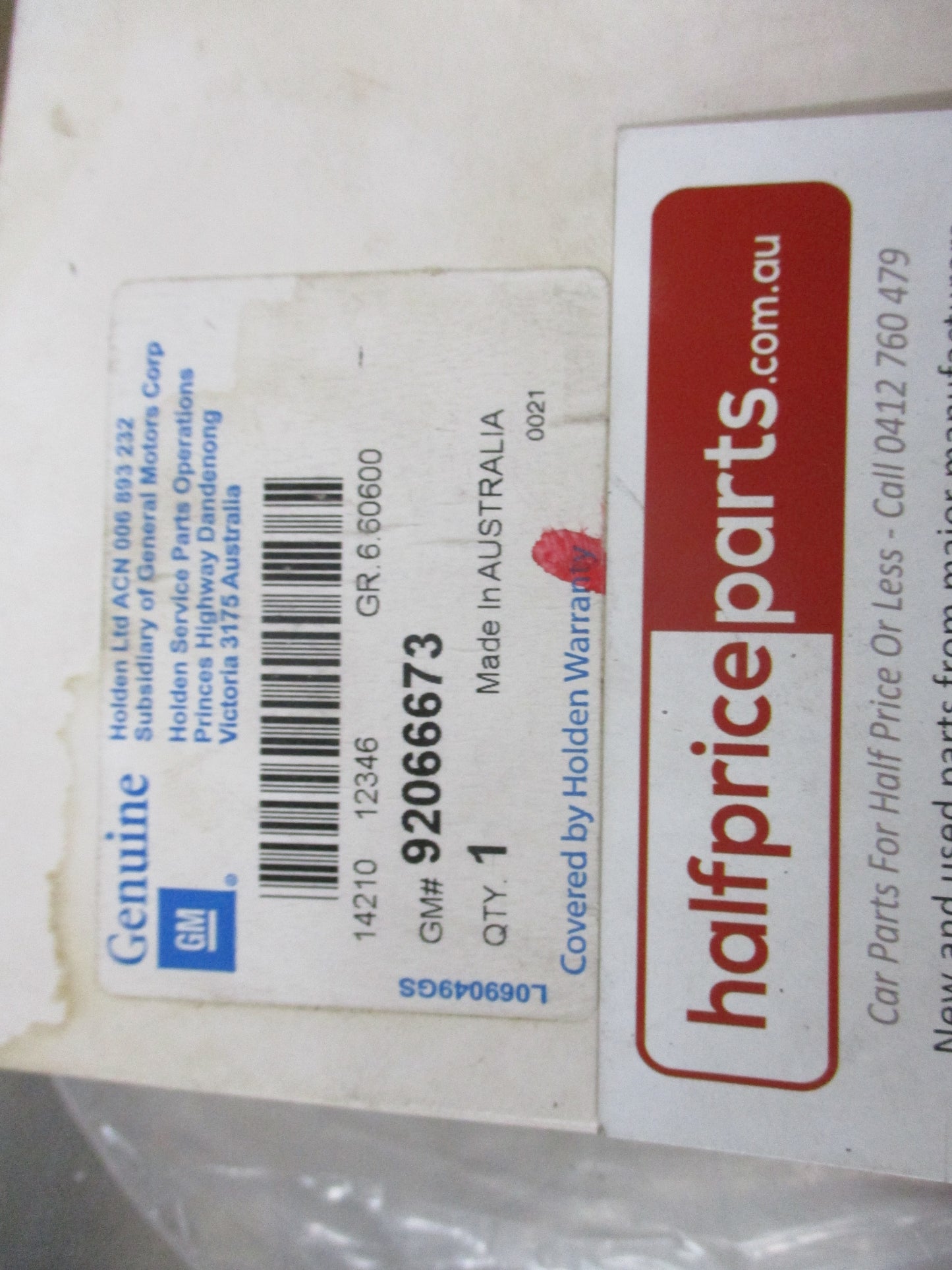Holden VZ Commodore 6.0Ltr LS2 Genuine Power Steering Pump Bracket New Part