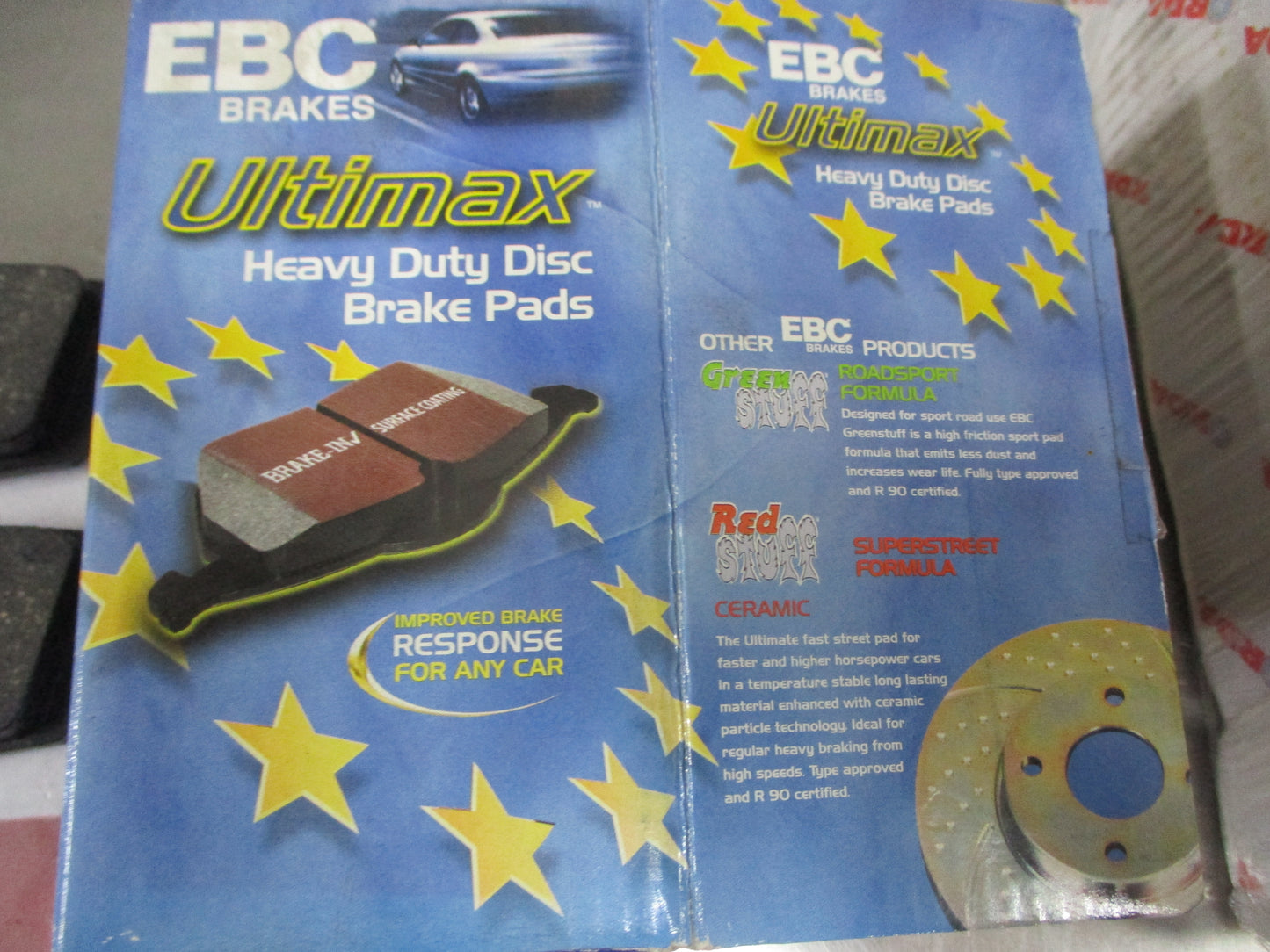 EBC Rear Disc Brake Pad Set Suits Mitsibishi Colt-Eclipse-Galant-Lancer New Part