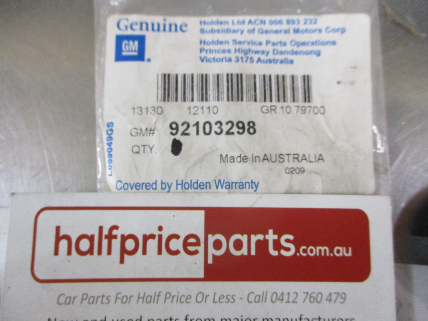 Holden VN-VP-VR-VS-VT-VX-VY-VZ Commodore Genuine Window Winder Handle Washer New Part