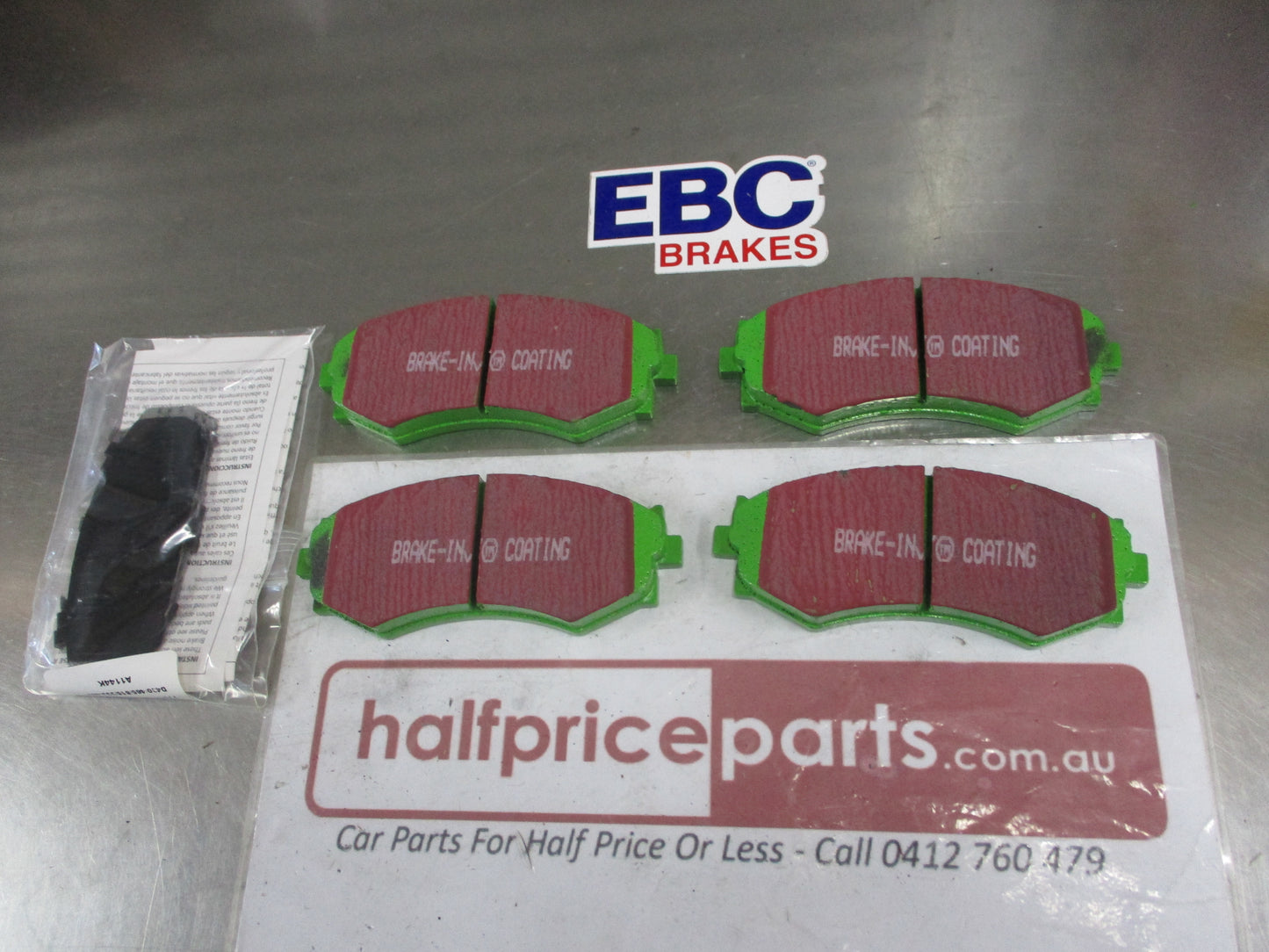 EBC Greenstuff Front Disc Brake Pad Set Suits Hyundai Sonata/Nissan Skyline/Silvia New Part