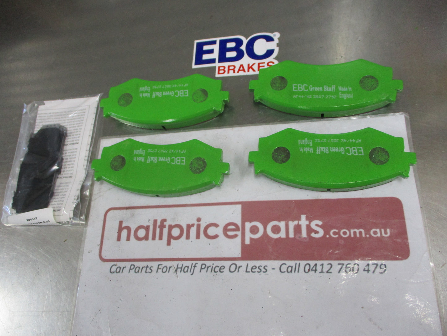 EBC Greenstuff Front Disc Brake Pad Set Suits Hyundai Sonata/Nissan Skyline/Silvia New Part