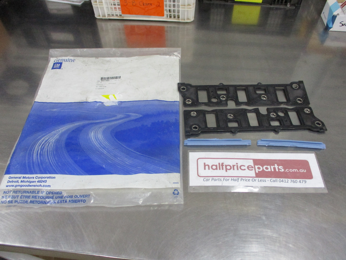 Holden Commodore V6 3.8Ltr Genuine Valley/Intake Manifold Cover Gaskets New Part