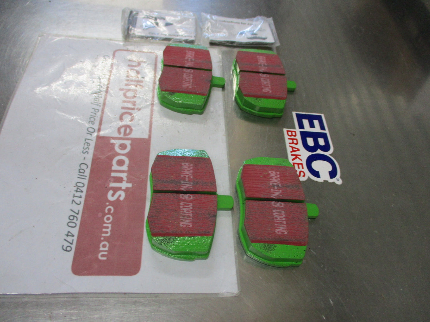 EBC Greenstuff Front Disc Brake Pad Set Suits Iveco Daily/Ford Transit-LDV Convoy New Part
