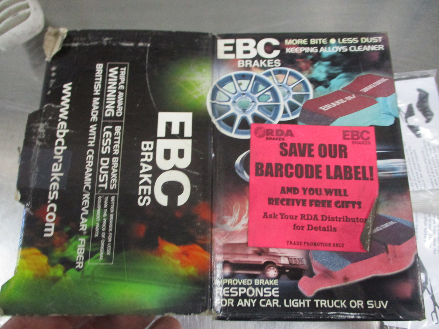 EBC Greenstuff Front Disc Brake Pad Set Suits Iveco Daily/Ford Transit-LDV Convoy New Part