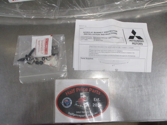 Mitsubishi Mirage Sedan Genuine Clear Bonnet Protector Kit New Part