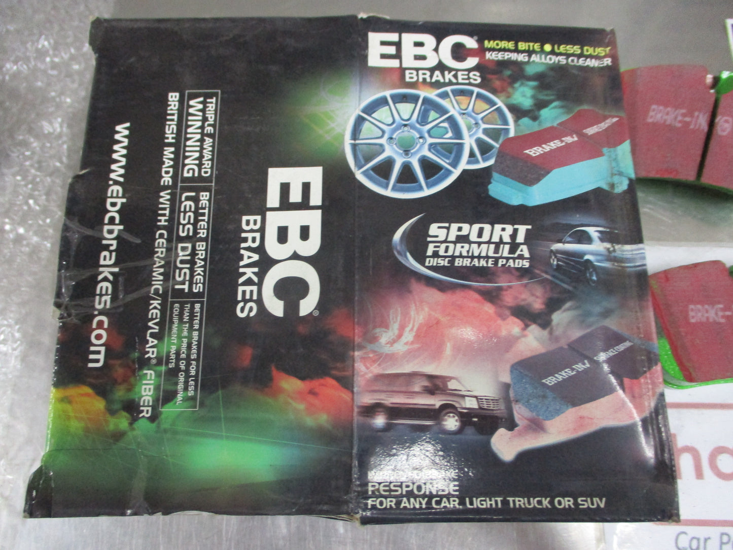 EBC Greenstuff Front Disc Brake Pad Set Suits BMW 3-5-6 Series/Farrari Mondial/Porsche 928 New Part