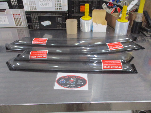 Hyundai ix35 Genuine Tinted Slimline Weather Shield Set Front And Rear New Part