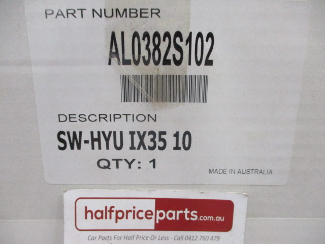 Hyundai ix35 Genuine Tinted Slimline Weather Shield Set Front And Rear New Part