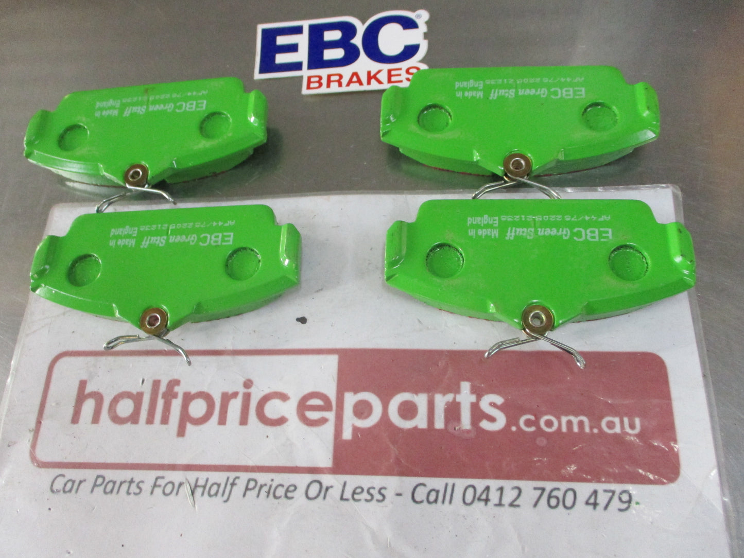 EBC Greenstuff Front Disc Brake Pad Set Suits Nissan Pulsar N16 New Part