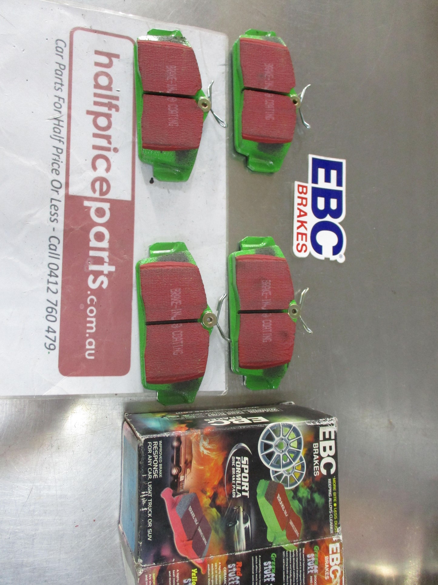 EBC Greenstuff Front Disc Brake Pad Set Suits Nissan Pulsar N16 New Part