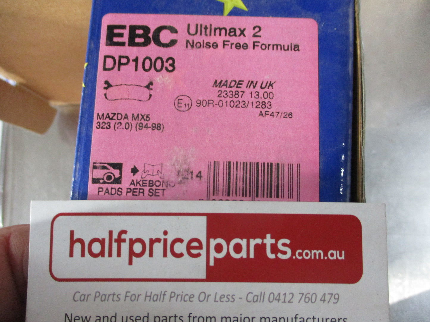 EBC Rear Disc Brake Pad Set Suits Mazda 323-MX-5 New Part