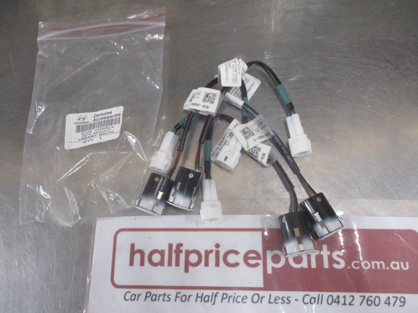 Hyundai Genuine Creamy White Digital Sensor Kit 4 Head New Part