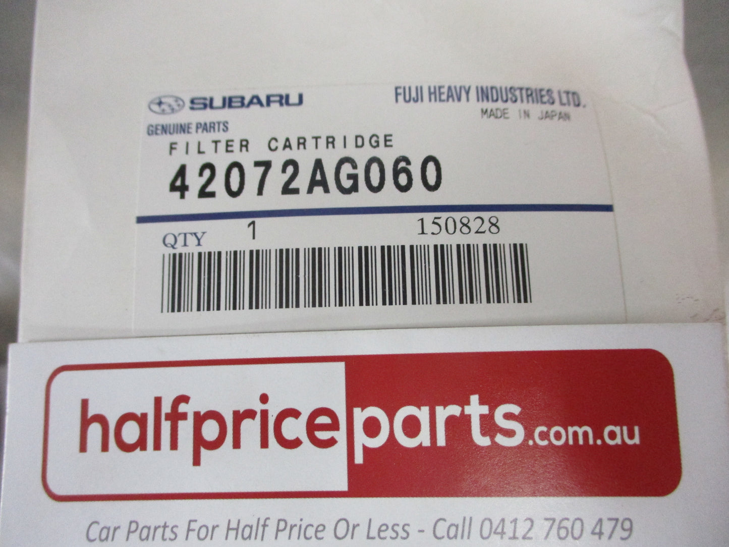 Subaru EE20 Outback-Forester Genuine Diesel Fuel Filter New Part