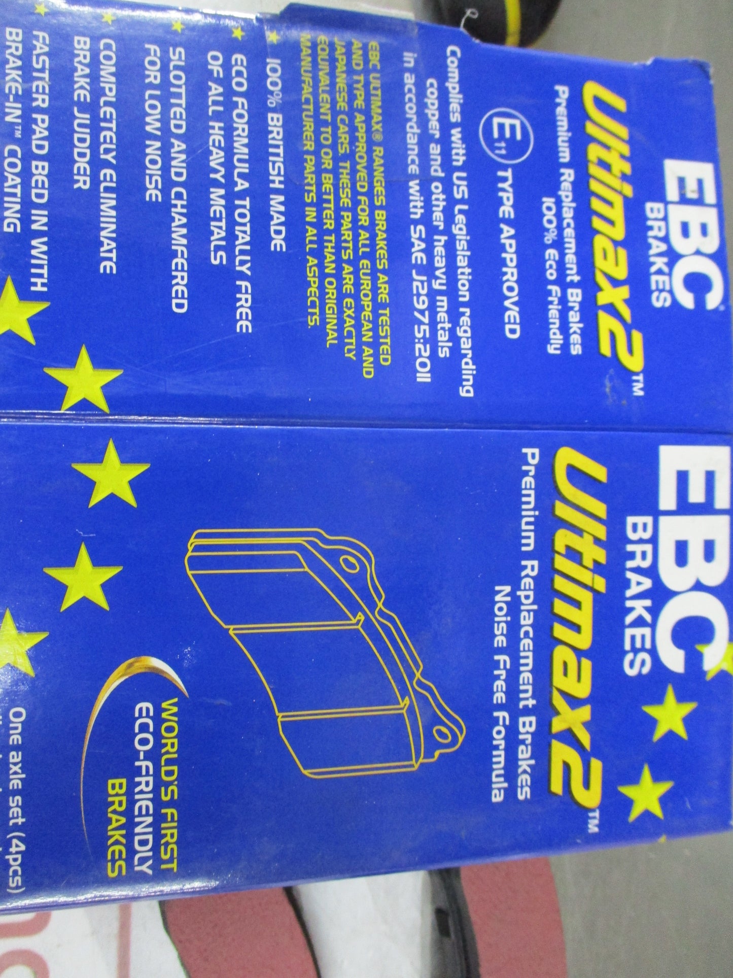 EBC Rear Disc Brake Pad Set Suits Nissan Pulsar New Part