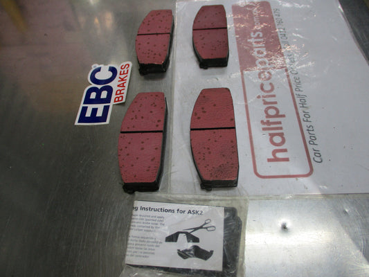 EBC Front Disc Brake Pad Set Suits Honda Civic Hatch New Part