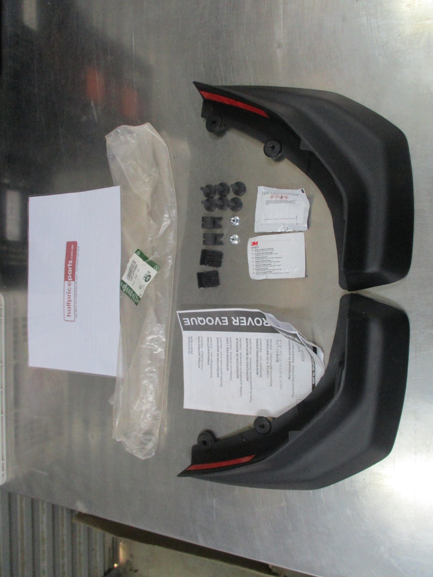 Land Rover Range Rover Evoque Front Mud Flap Set New Part