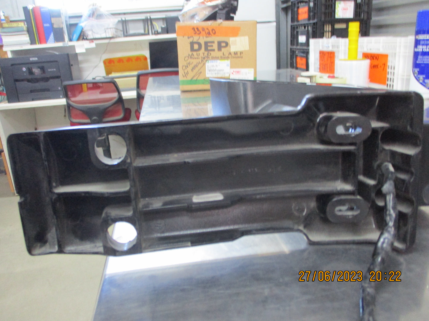 Clear View Left Hand Tow Mirror Suits Toyota Landcruiser 70-75-76-78-79 Series Used Part