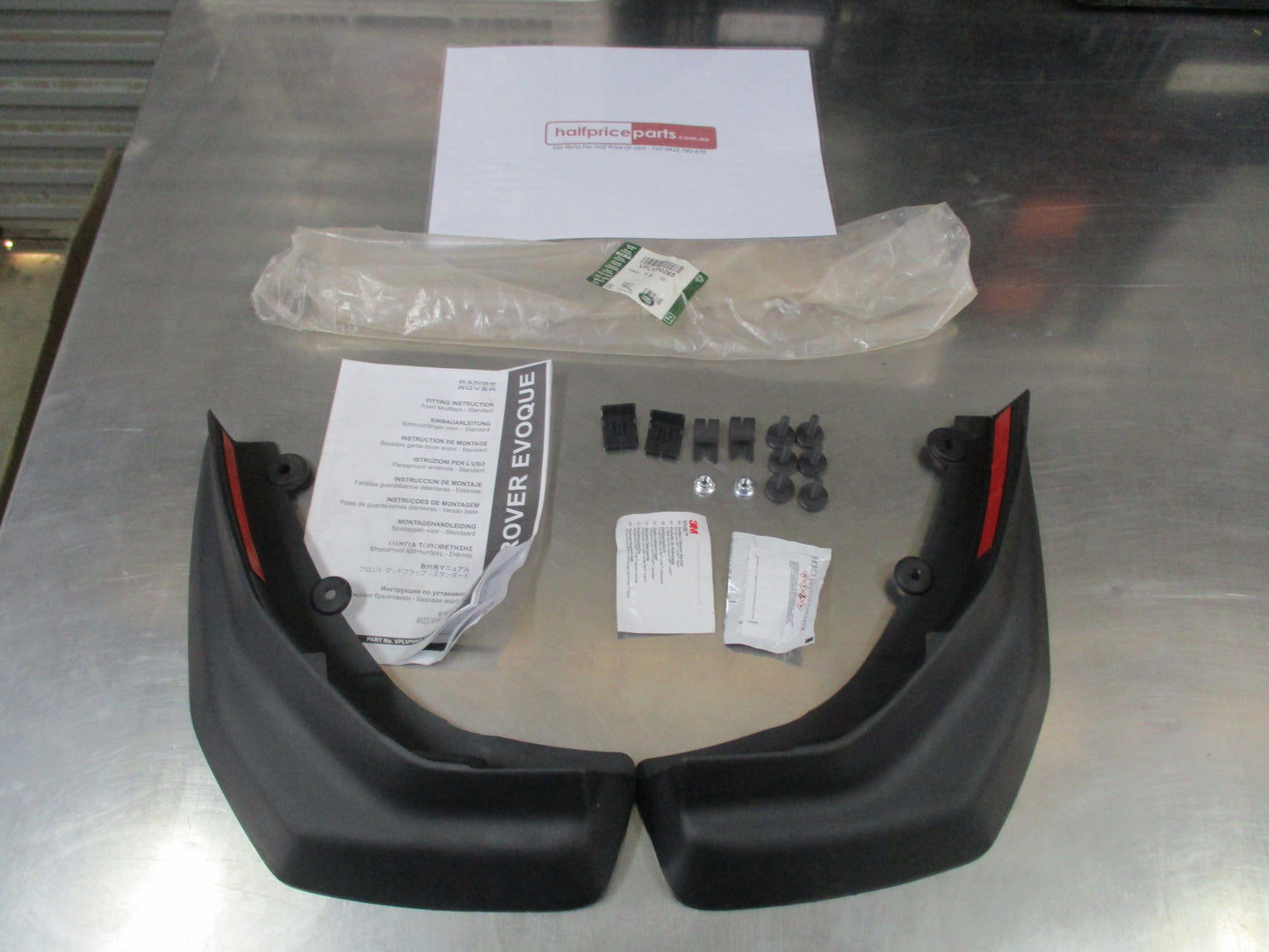 Land Rover Range Rover Evoque Front Mud Flap Set New Part