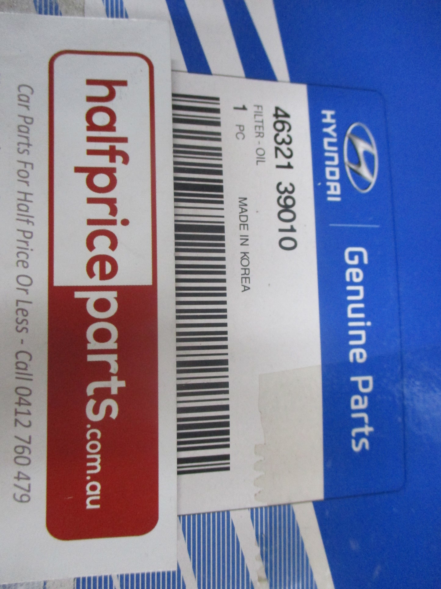 Hyundai Tucson/Elantra/Sonata/Tiburon/XG300/350 Genuine Transmission Oil Filter New Part.