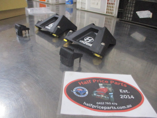 Hyundai Heavy Duty Track Mount Legs (Pair) 80mm Tall Legs New Part