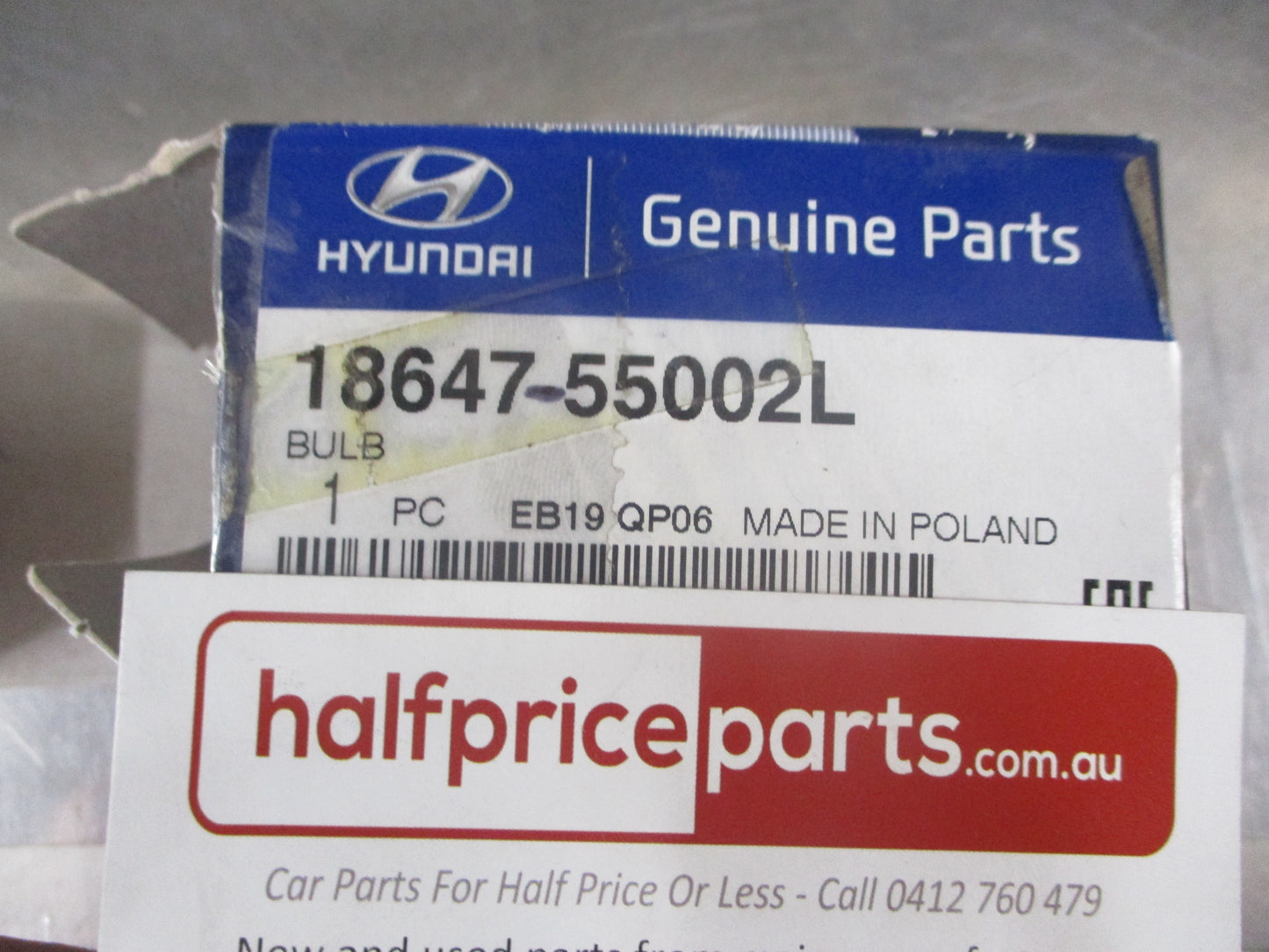 Hyundai Tuscan Genuine Headlight Bulb 12V-55W(HIR2) New Part