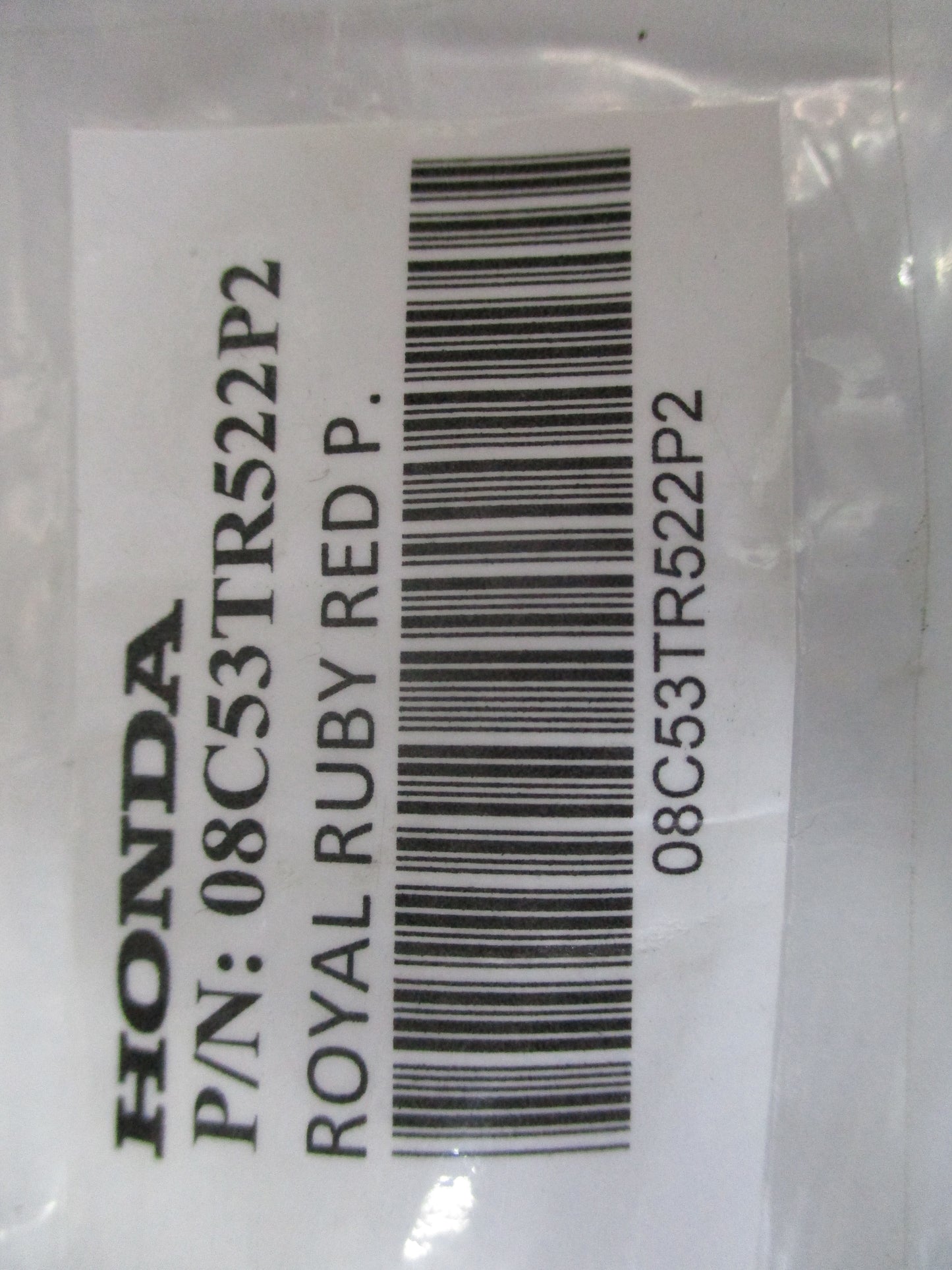Honda Royal Ruby Red (R522P) Genuine Metallic Touch Up Paint New