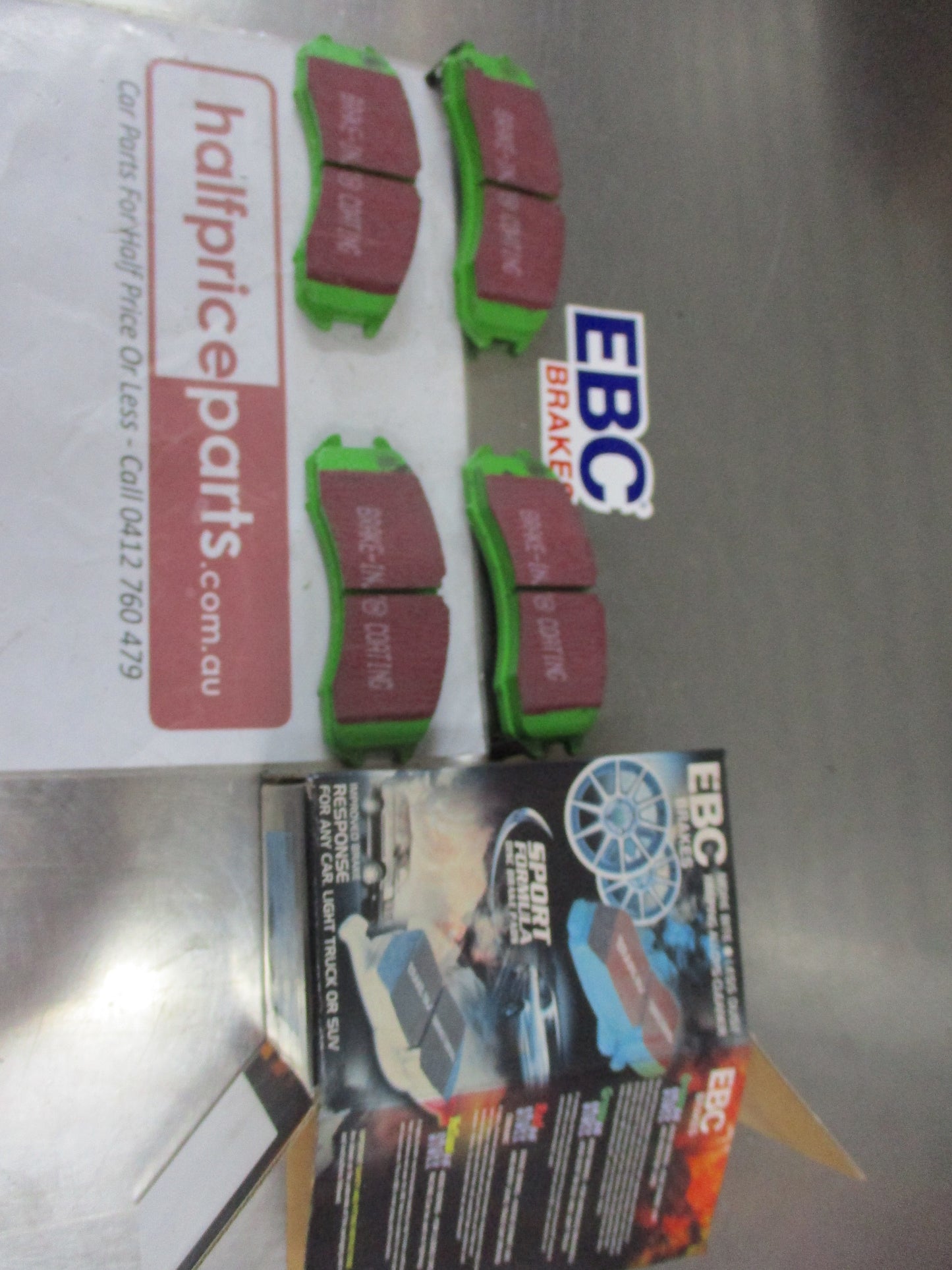 EBC Greenstuff Front Disc Brake Pad Set Suits Ford Probe-Mazda 626 New Part