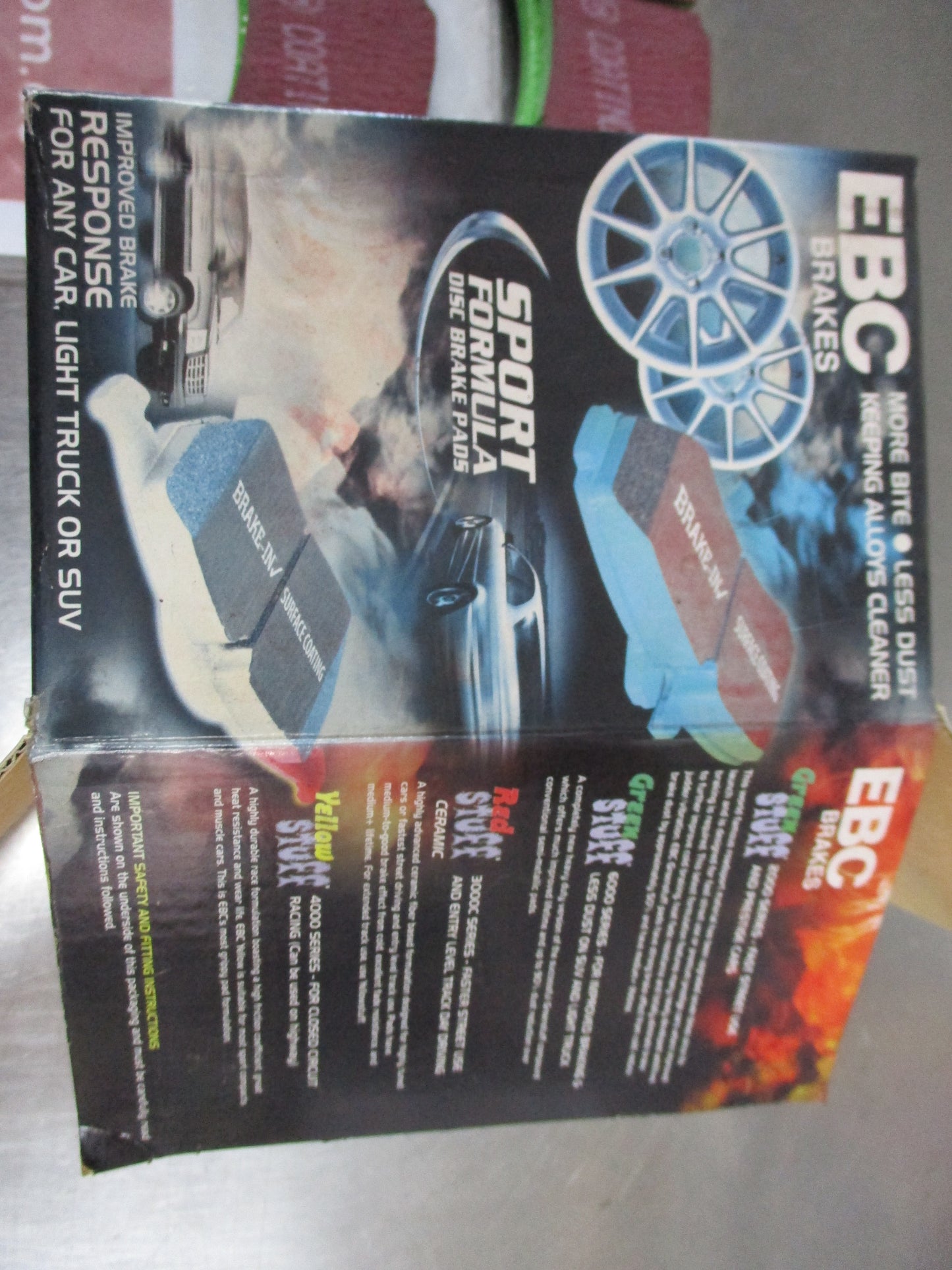EBC Greenstuff Front Disc Brake Pad Set Suits Ford Probe-Mazda 626 New Part