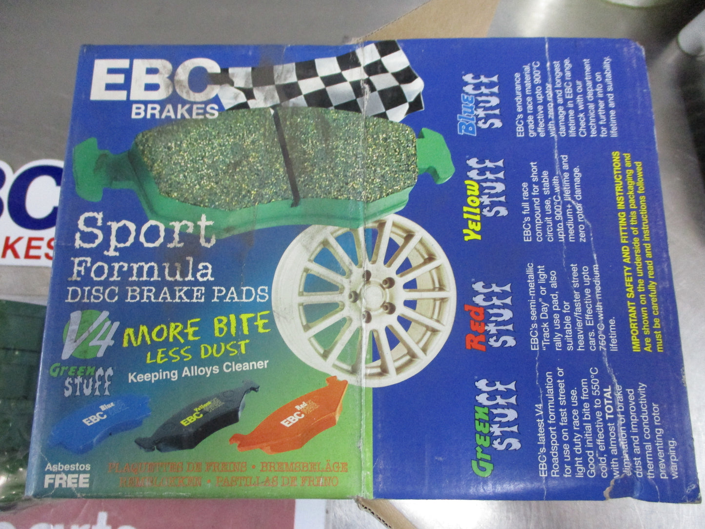 EBC Greenstuff Front Disc Brake Pad Set Suits Rover Mastro-Montego New Part