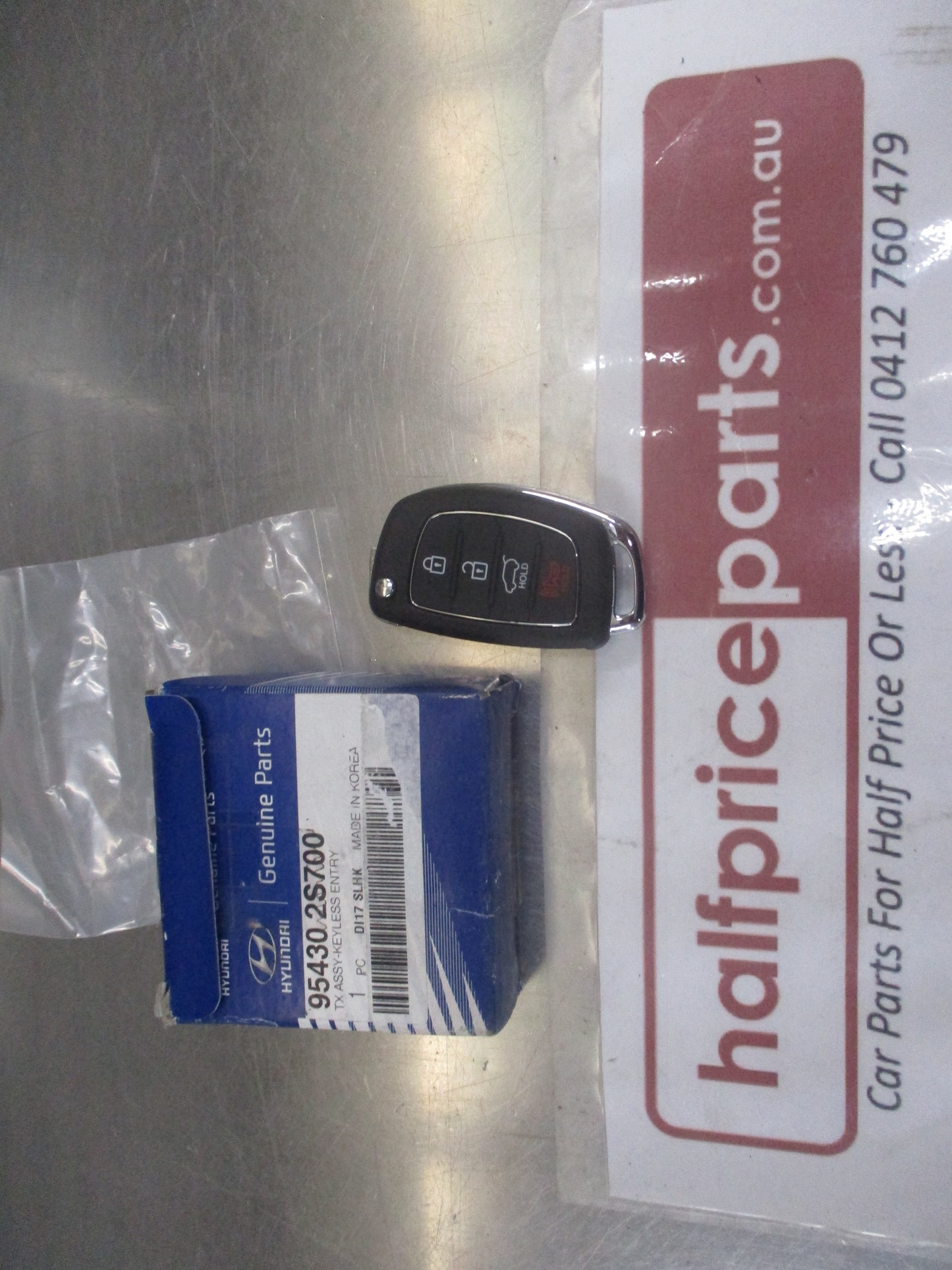 Hyundai Tucson Genuine 4 Button Remote Control Fob 433MHZ New Part