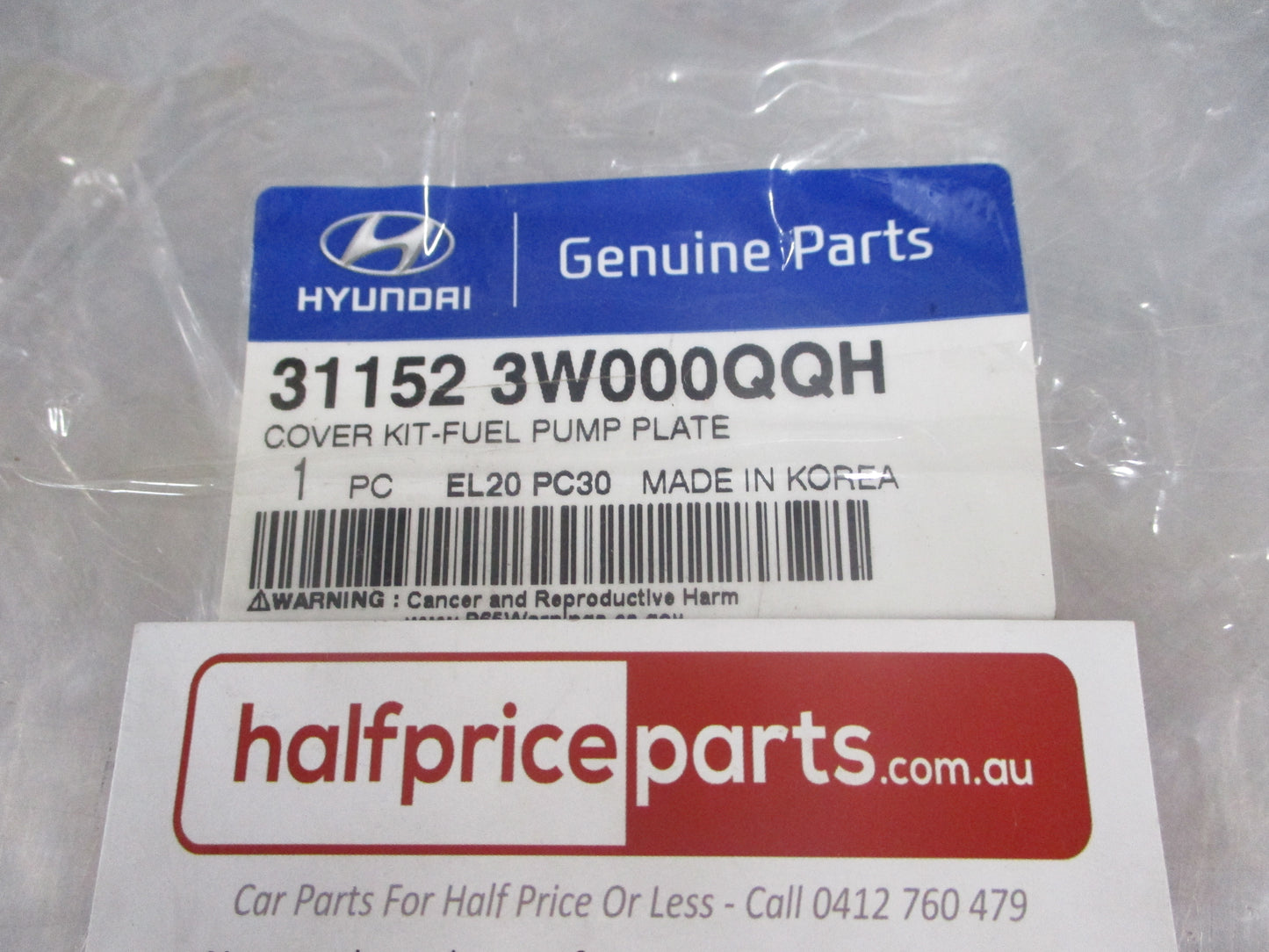 Hyundai Santa Fe DM Genuine Fuel Pump Plate Cover New Part