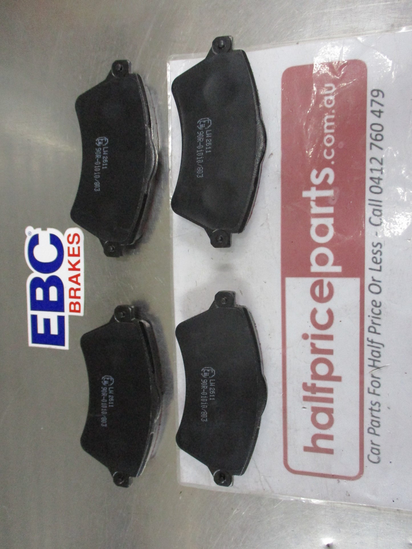 EBC Front Disc Brake Pad Set Suits Land Rover Freelander New Part