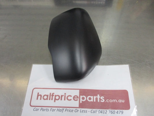 Nissan Navara D23 NP300 Genuine Drivers Mirror Scalp (Black Unpainted) New Part