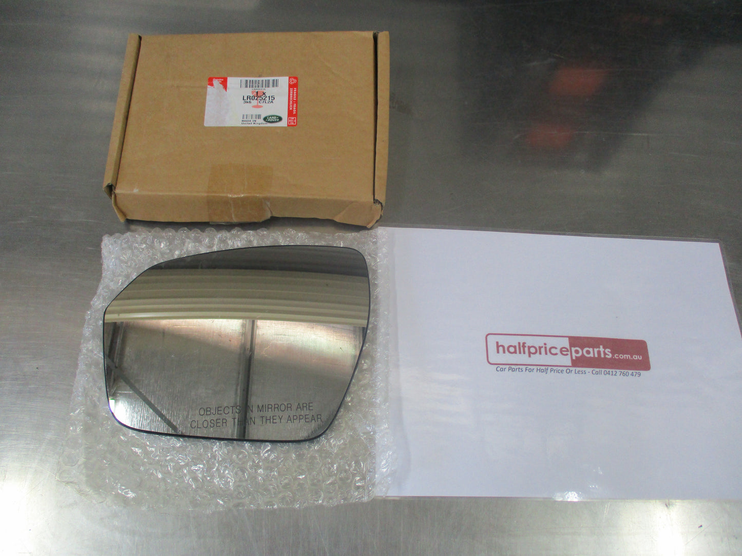 Land Rover Range Rover Evoque Genuine Passenger Side Mirror Glass Replacement New Part