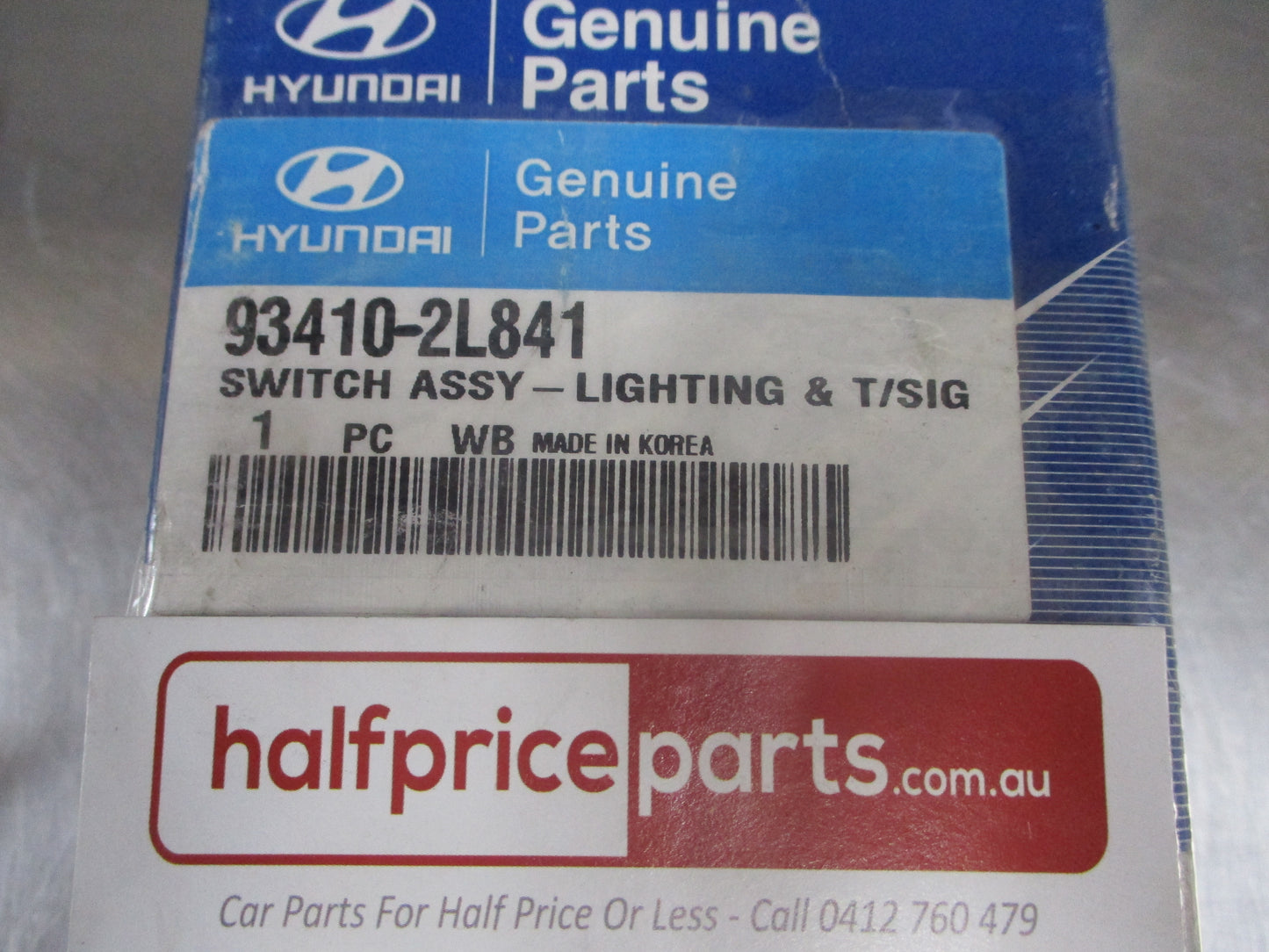 Hyundai i30 Genuine Light Switch Assy New Part