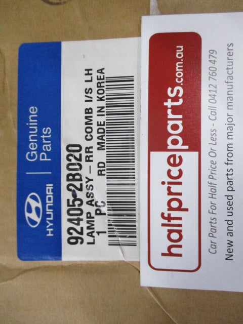 Hyundai Santa Fe Genuine Left Hand Rear Inner Tail Light Assembly New Part