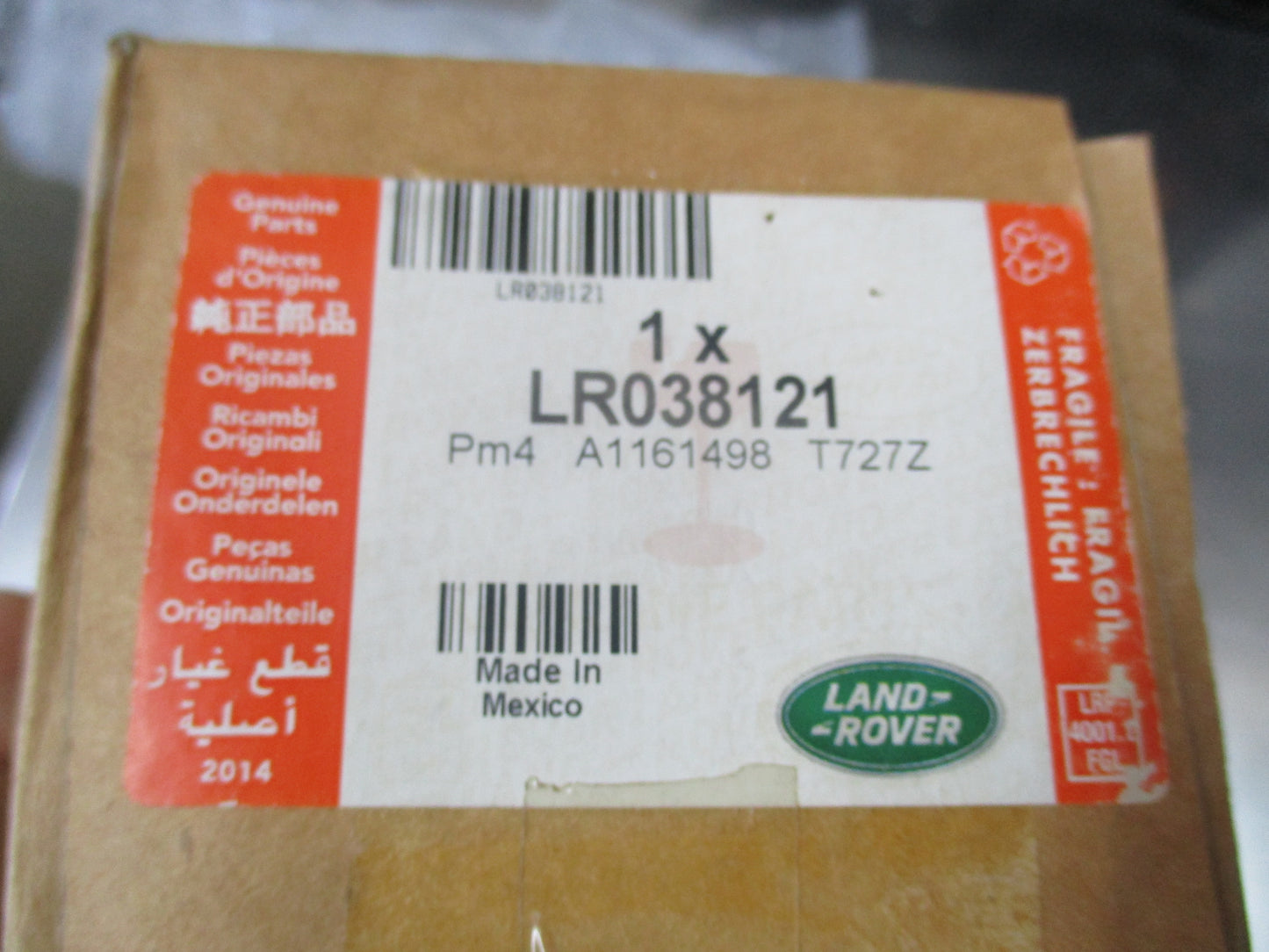 Range Rover Sport Genuine Passenger Front Wiper Arm New Part