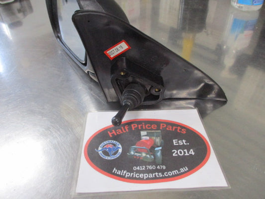 Hyundai Excel Genuine Left Hand (Passenger) Manual Side Mirror Black New Part