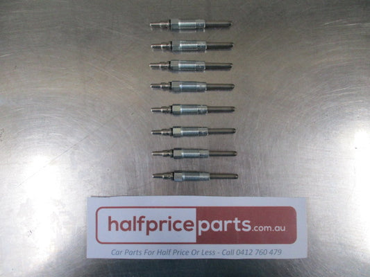 HKT Set of 8 Glow Plugs Suits Ford F250/350 - New Part