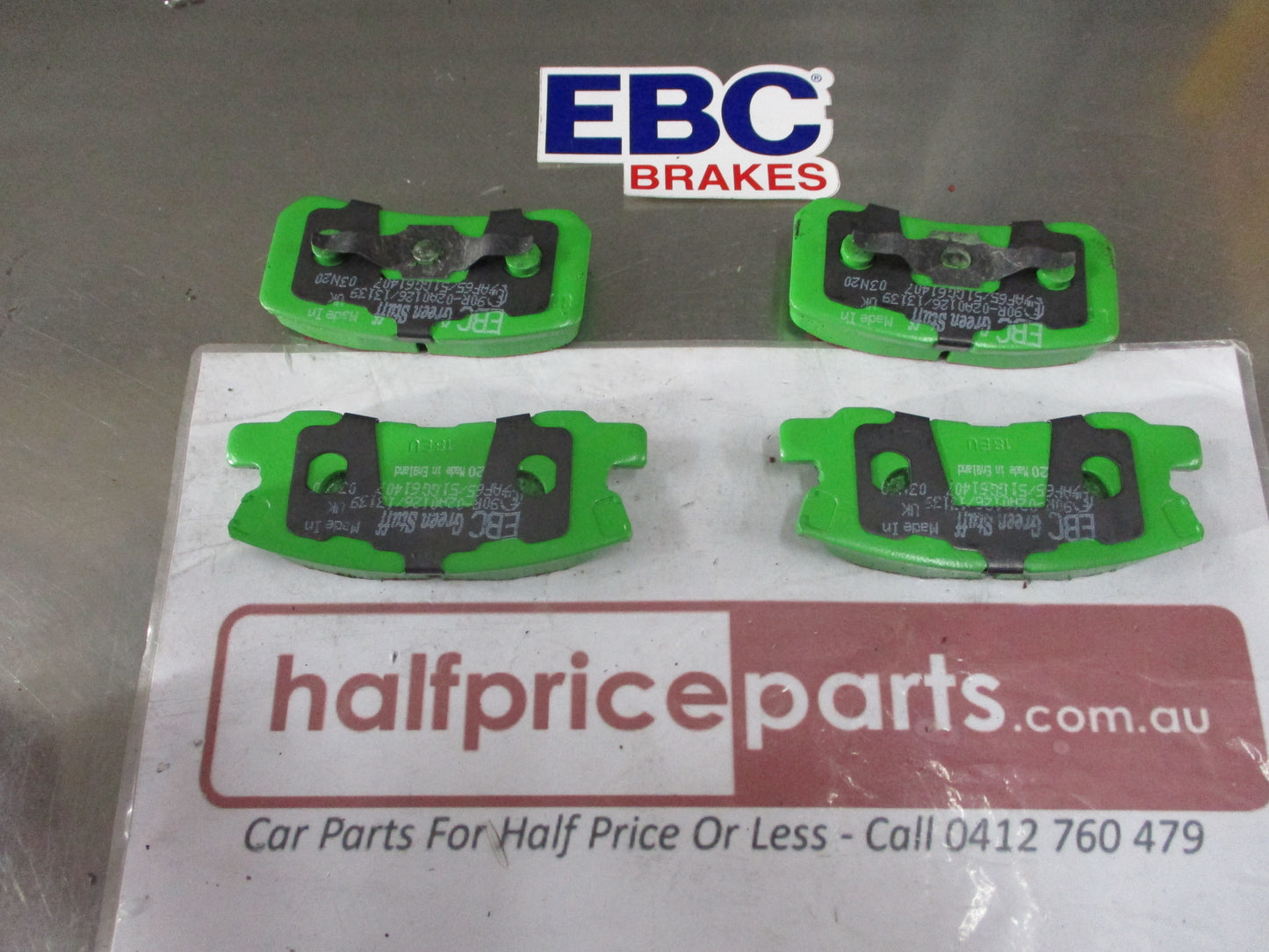 EBC Greenstuff Rear Disc Brake Pad Set Suits Mitsubishi Pajero-Outlander-Lancer-ASX-Grandis- + More New Part