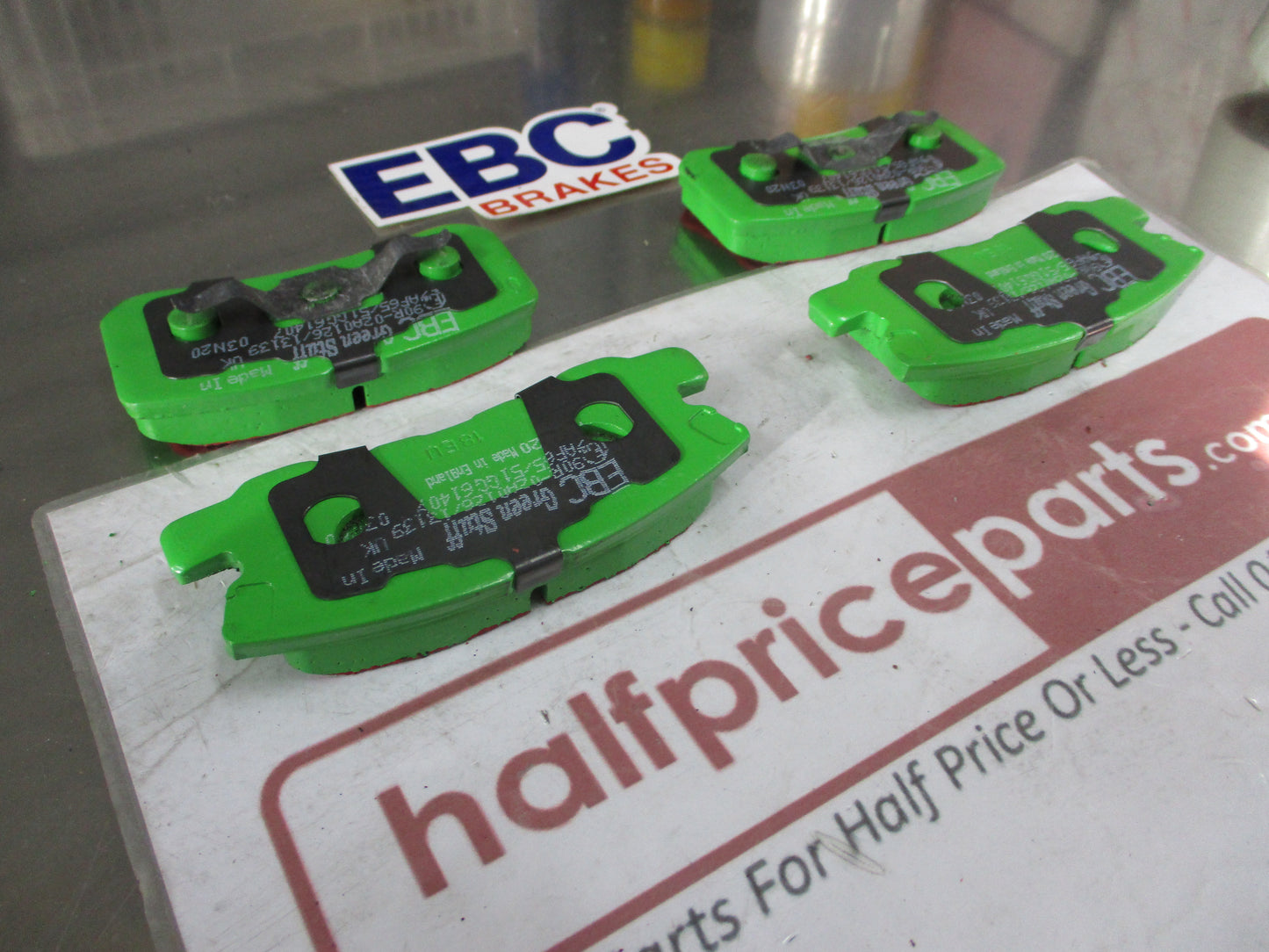 EBC Greenstuff Rear Disc Brake Pad Set Suits Mitsubishi Pajero-Outlander-Lancer-ASX-Grandis- + More New Part