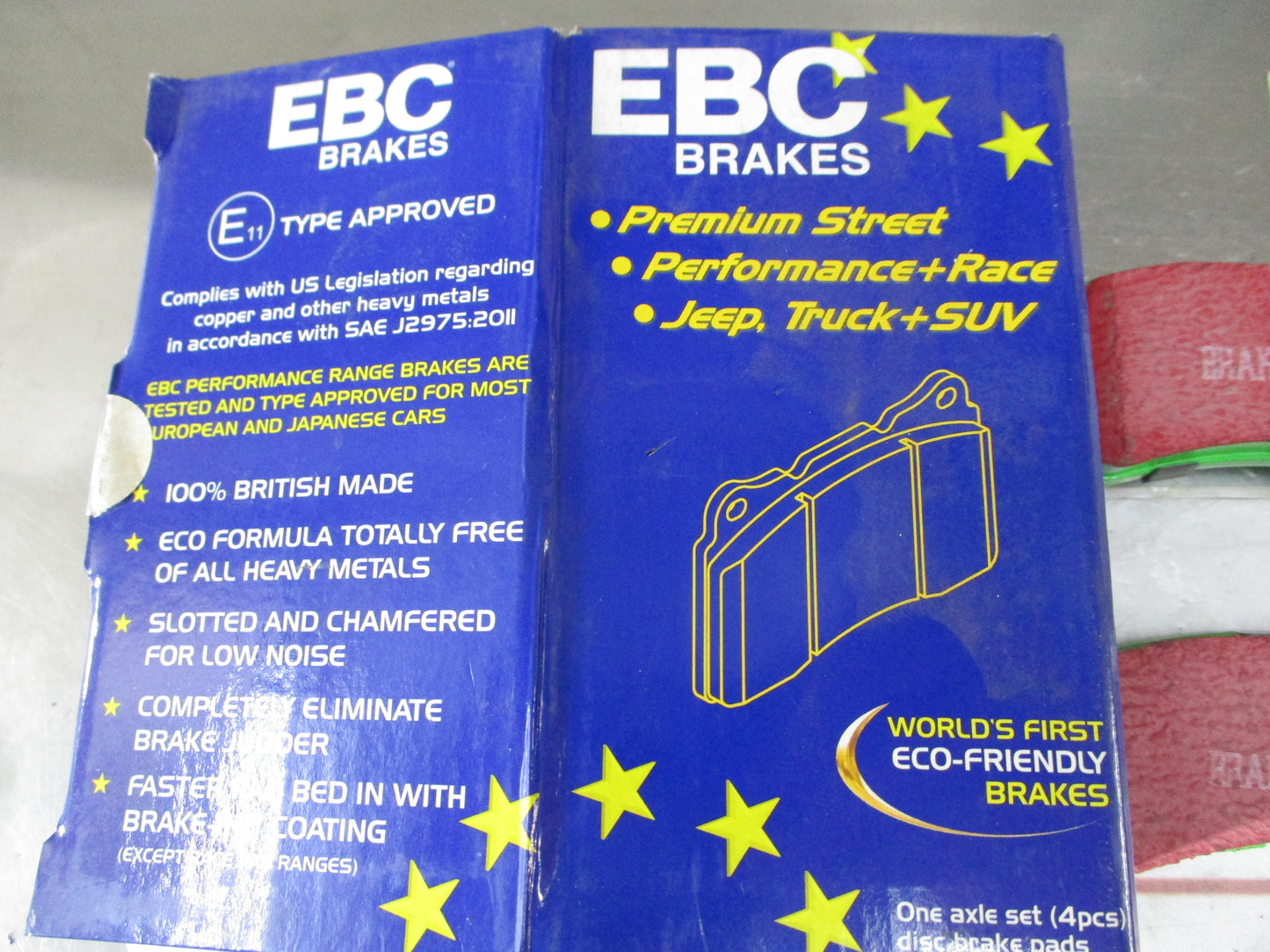 EBC Greenstuff Rear Disc Brake Pad Set Suits Mitsubishi Pajero-Outlander-Lancer-ASX-Grandis- + More New Part