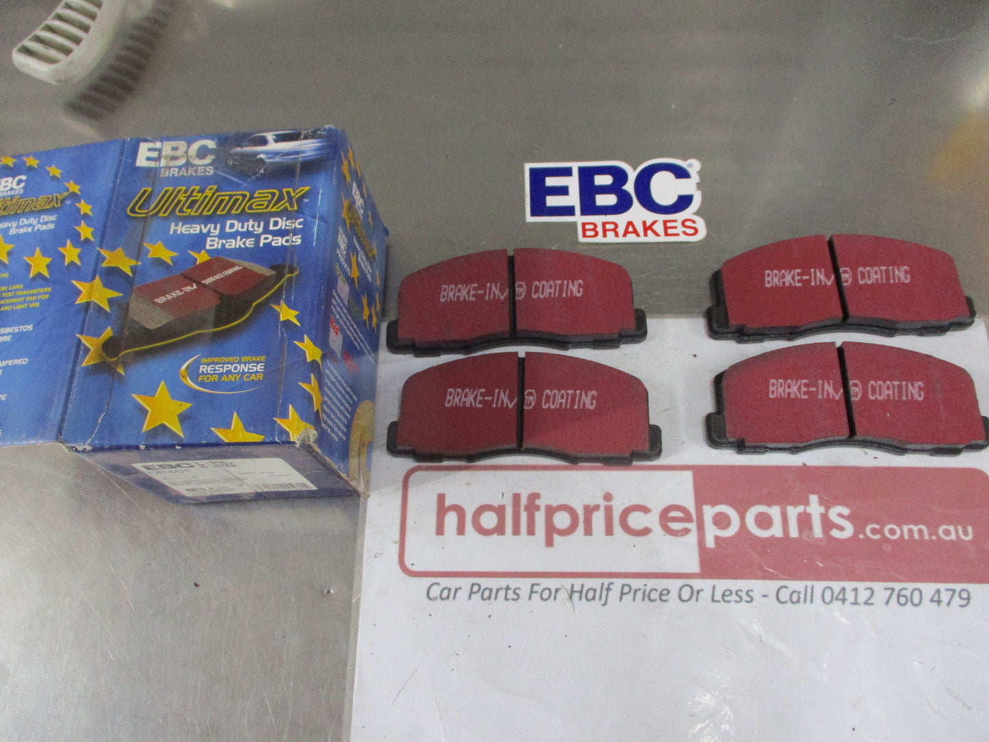 EBC Front Disc Brake Pad Set Suits Mitsubishi Colt-Cordia-Galant-Lancer-Space Wagon New Part