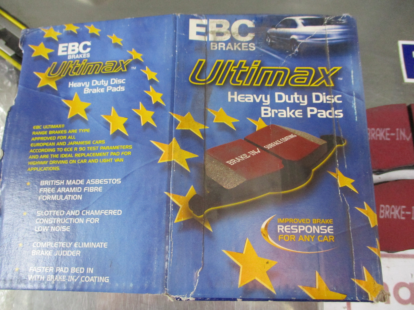 EBC Front Disc Brake Pad Set Suits Mitsubishi Colt-Cordia-Galant-Lancer-Space Wagon New Part