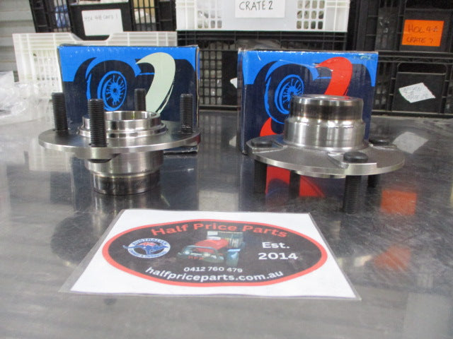 BWS Rear Hub & Bearing Assembly Pair Suitable For Hyundai Accent New Part
