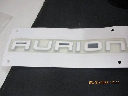 Toyota Aurion GSV40 Genuine Special Edition White Decal New Part
