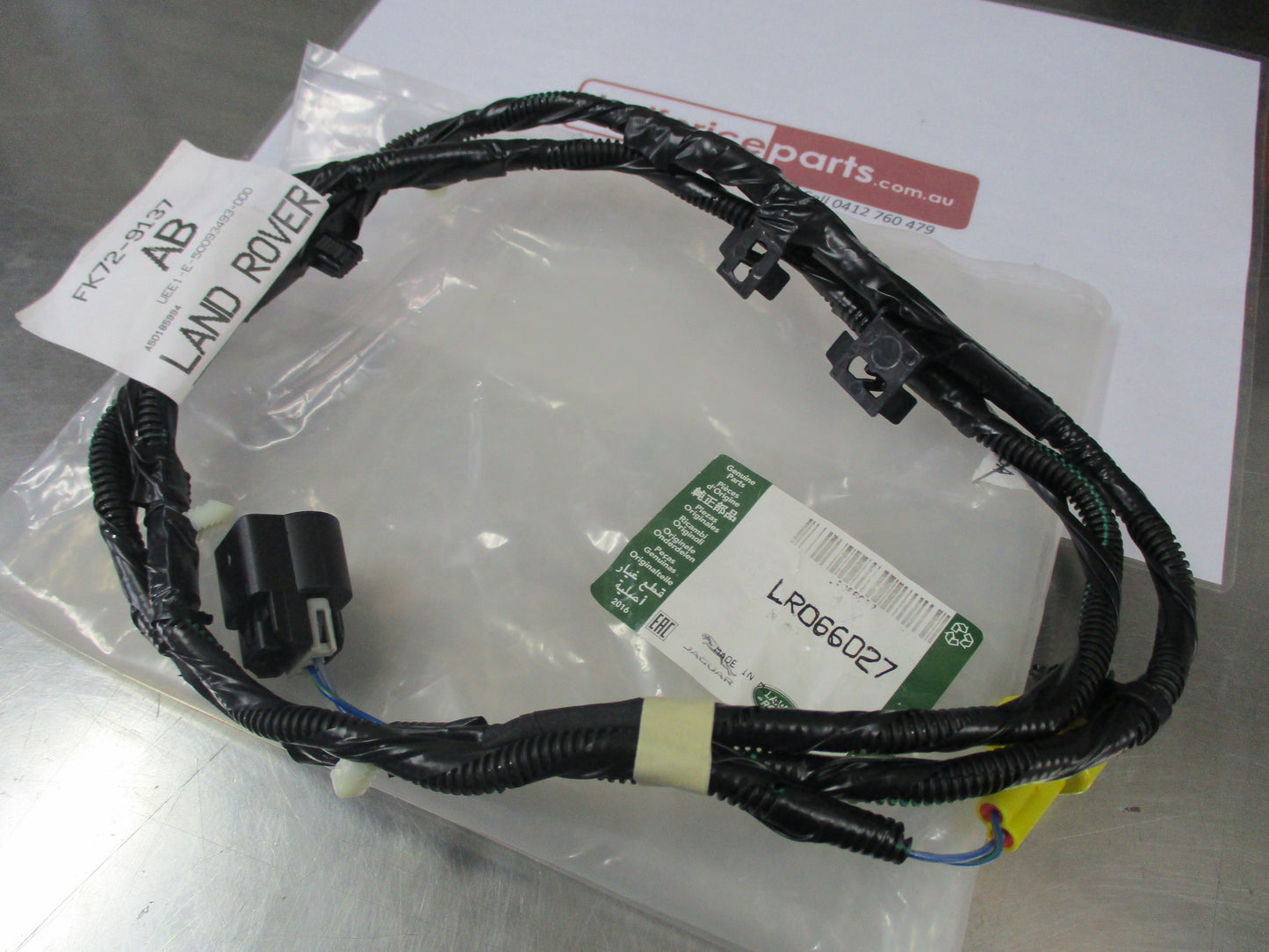Land Rover Discovery Sport Genuine Drivers Side Air Bag Wiring New Part