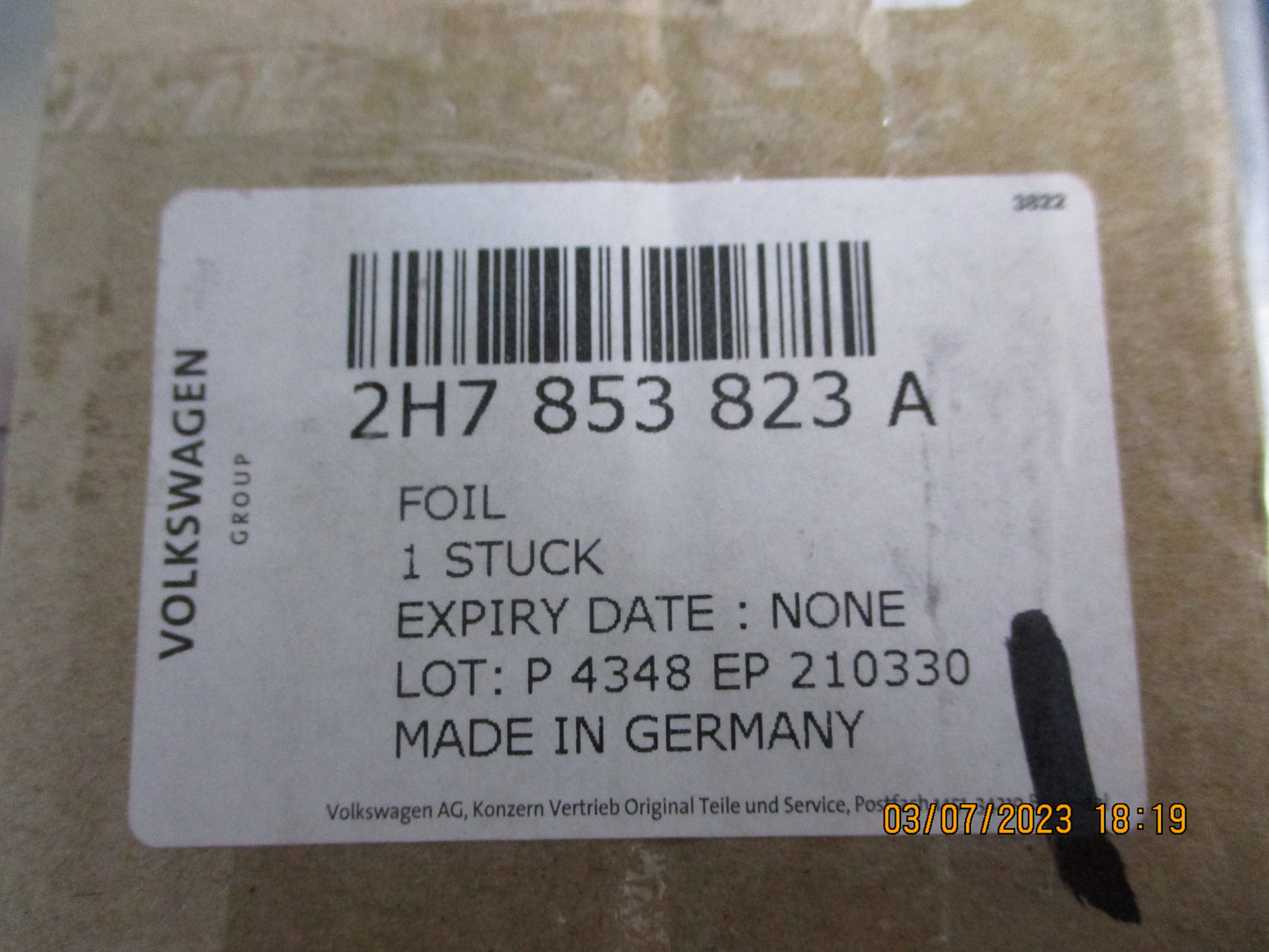 VW Amarok Genuine Left And Right Lower Front Rear Flare Protector New Part