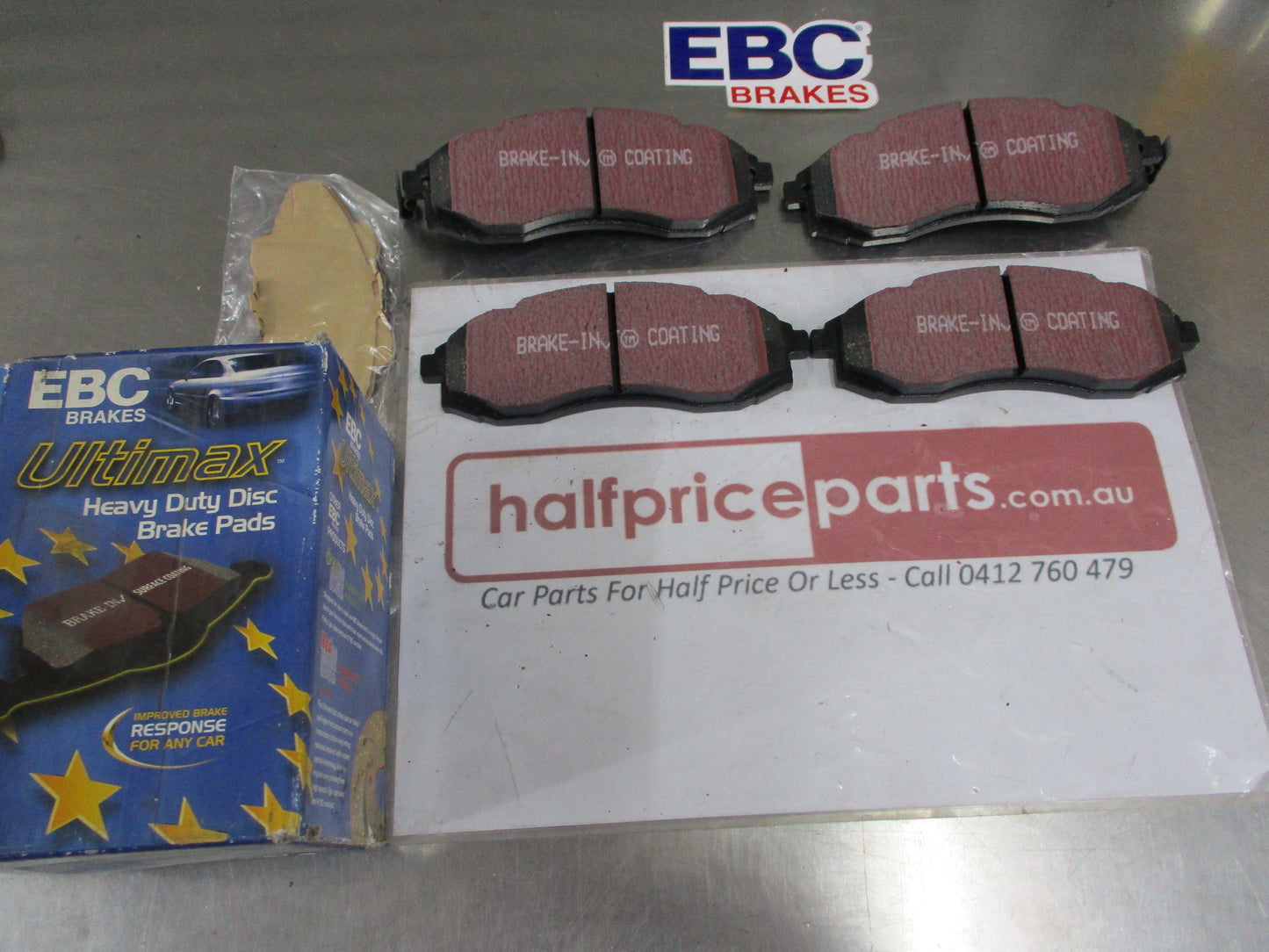 EBC Front Disc Brake Pad Set Suits Nissan Maxima-Skyline-Stegea New Part